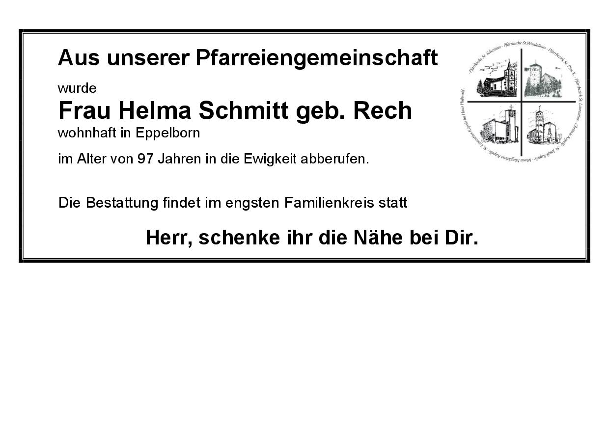 Helma Schmitt geb. Rech2