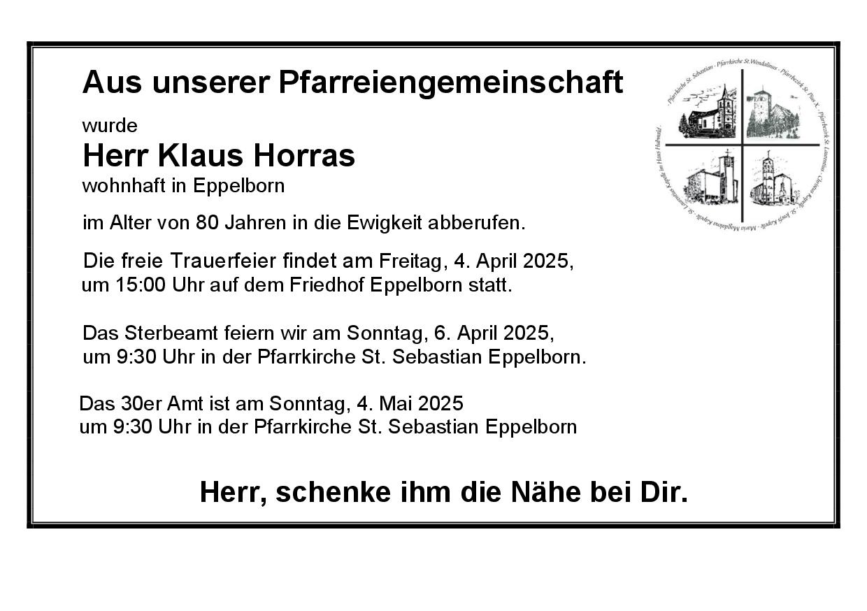 Horras Klaus