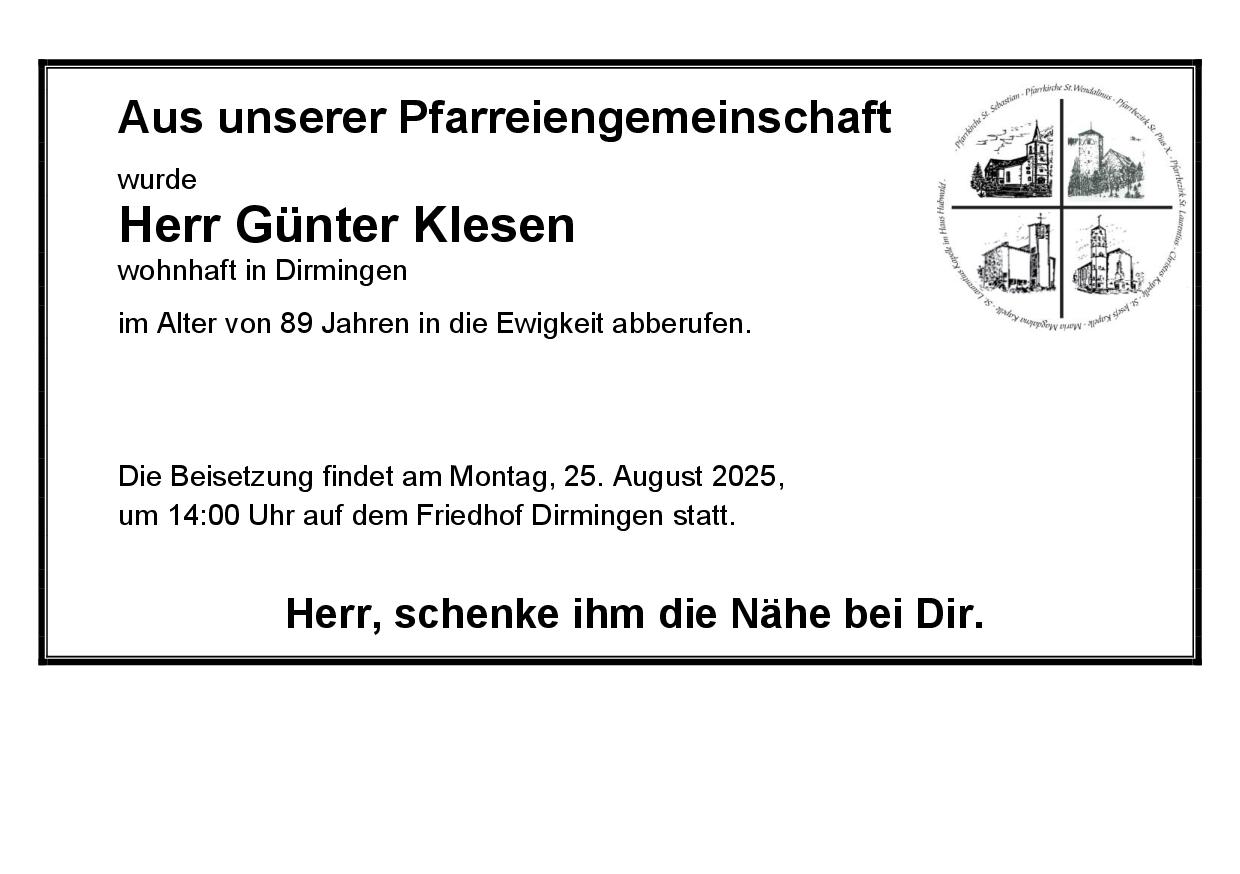Klesen Günter