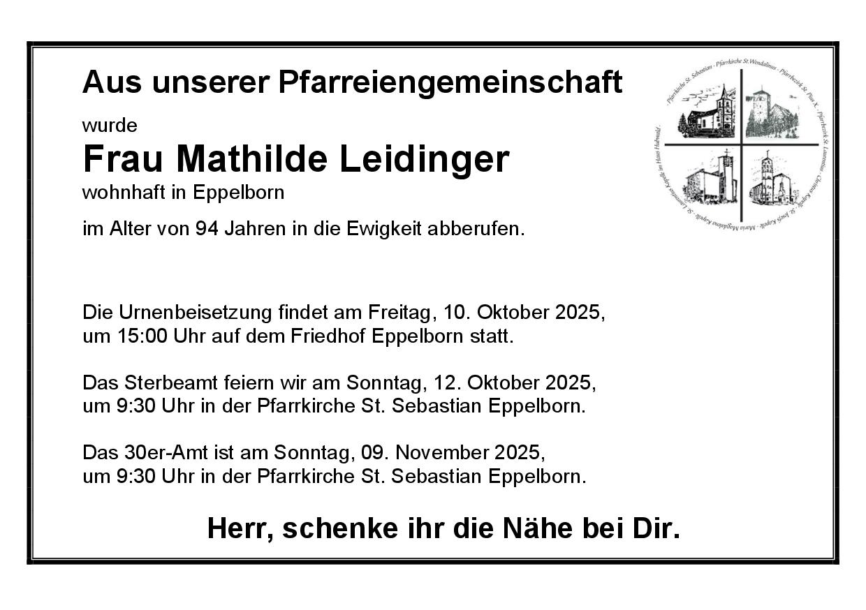 Leidinger Mathilde