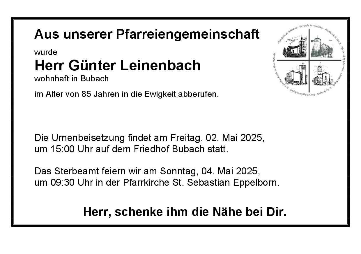 Leinenbach Günter