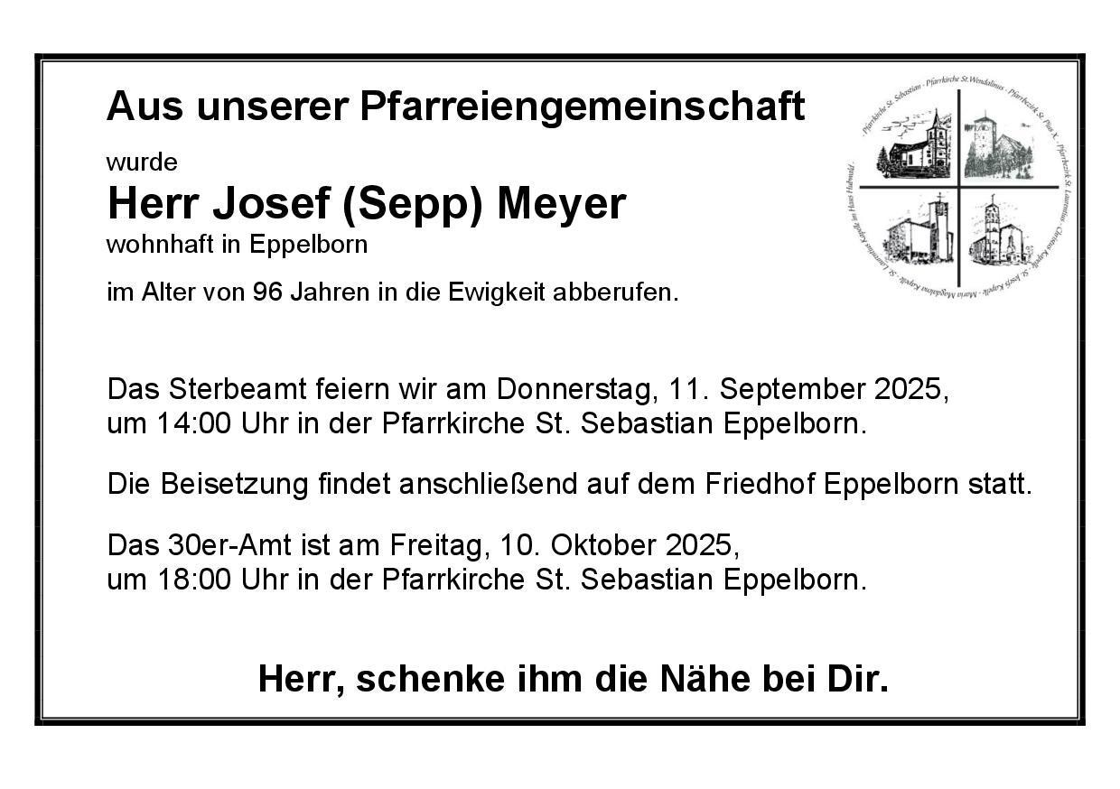 Meyer, Josef