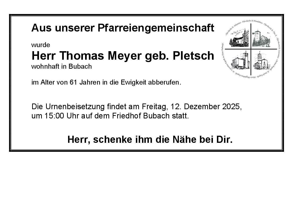Meyer Thomas geb. Pletsch
