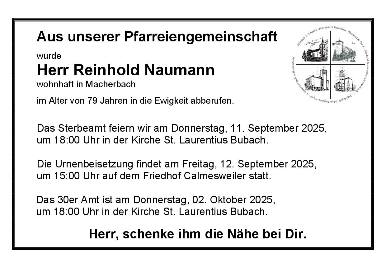 Naumann Reinhold