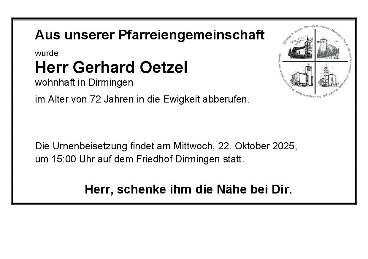 Oetzel Gerhard